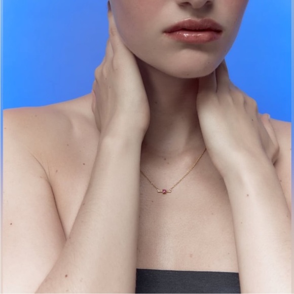 Zara RHINESTONE CHAIN PLATED IN 24K GOLD - Picture 4 of 5